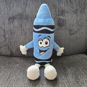 Crayola Cornflower Blue Crayon Plush 2017